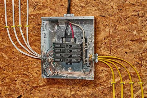 how to run electrical wire from service box to home|running electrical wires in basement.